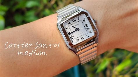 cartier santos wrist reviews.